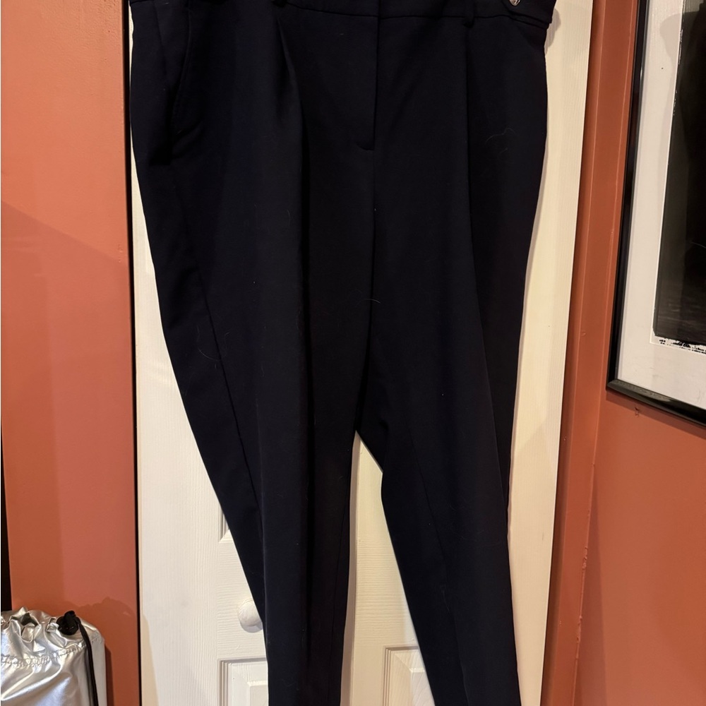 Talbots Classic Navy Women's Trousers
